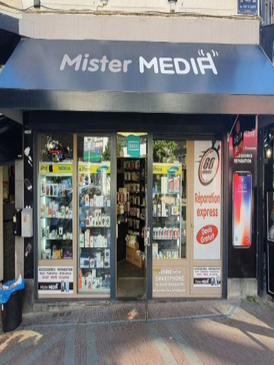 Bitcoin atm in the Mister Media store on Rue du Pont de Sambre, photo number 1 2