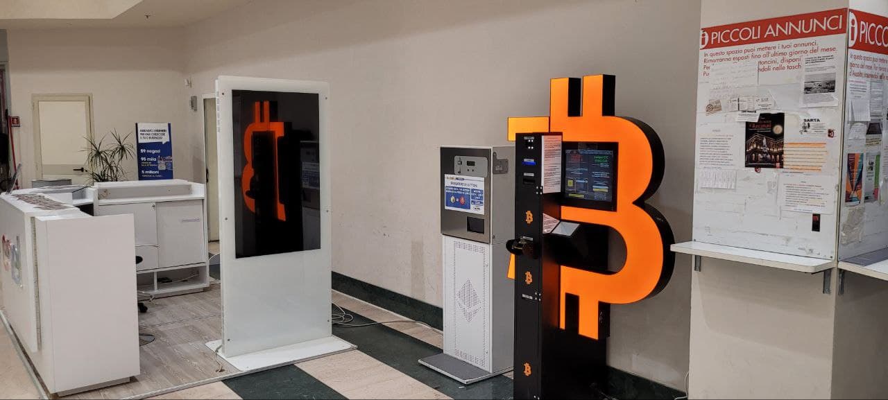 Bitcoin atm presso il Centro Commerciale Mongolfiera Foggia foto numero 3