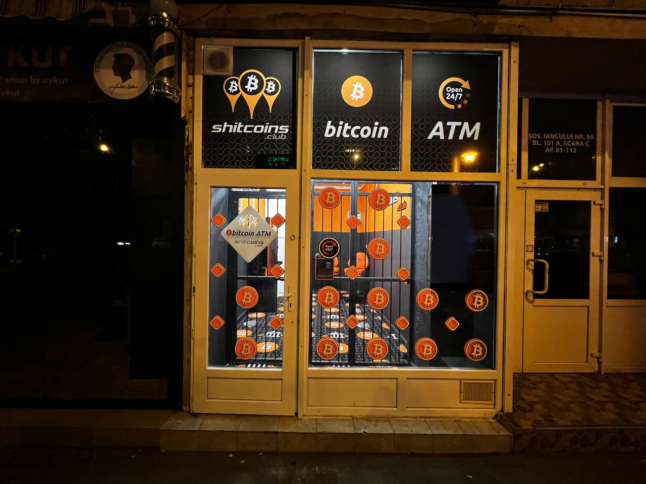 🚀🟠 Bitcoin ATM Bucharest — Shitcoins.club