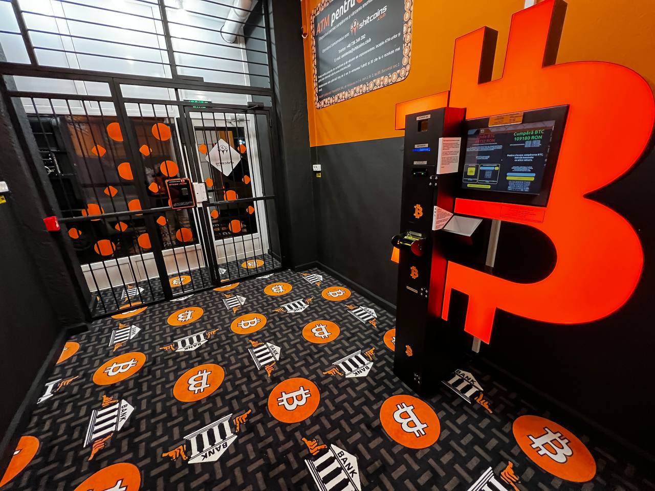 🚀🟠 Bitcoin ATM Bucharest — Shitcoins.club