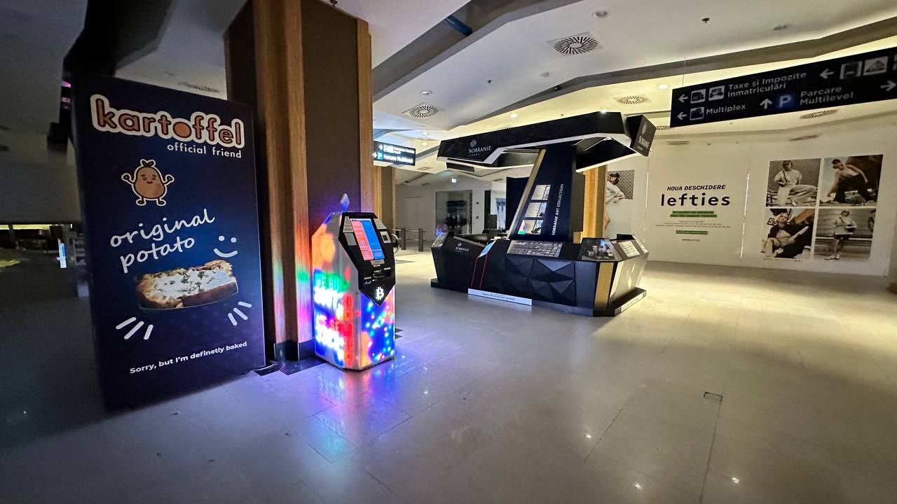 Bancomat Bitcoin la Iulius Mall foto numărul 1