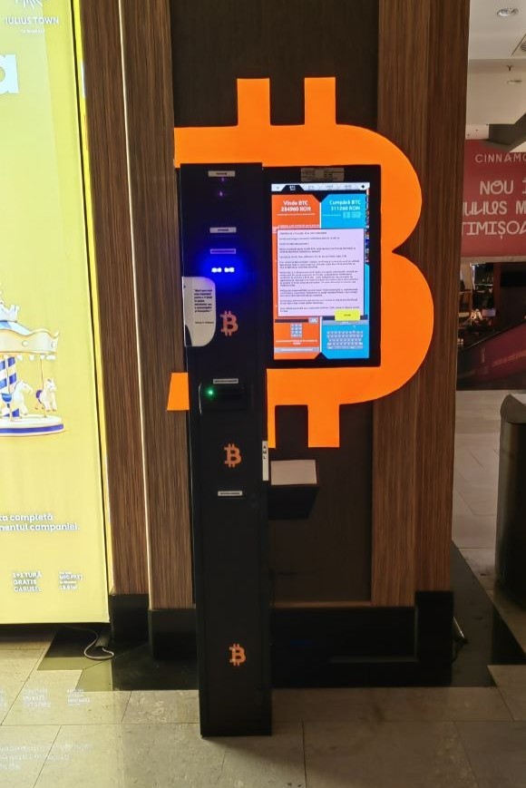 Bancomat Bitcoin la Iulius Mall foto numărul 1