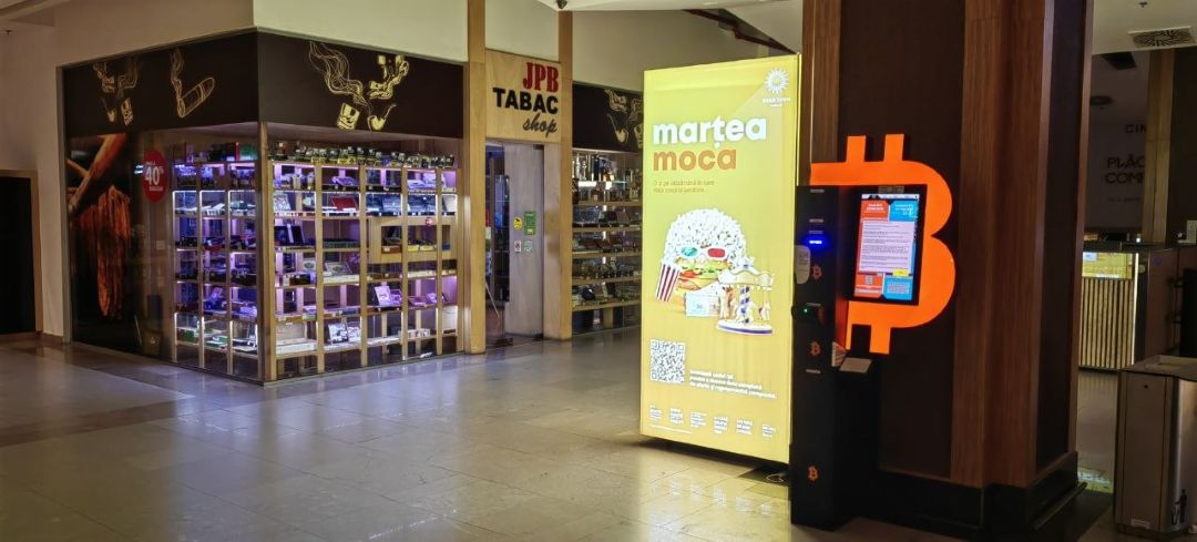 Bancomat Bitcoin la Iulius Mall foto numărul 2