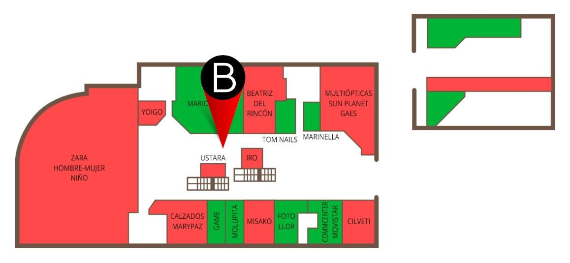 Mapa de Parque Comercial Mendibil