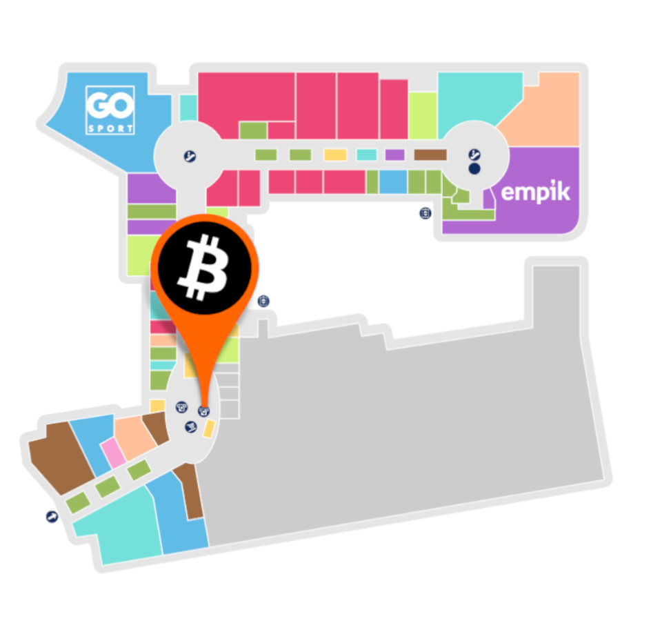 Mapa galerii Łódzkiej w Łodzi